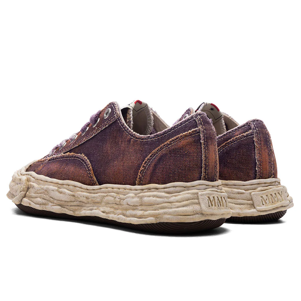 Peterson 23 Washed Denim Low OG Sole - Purple - Image 3