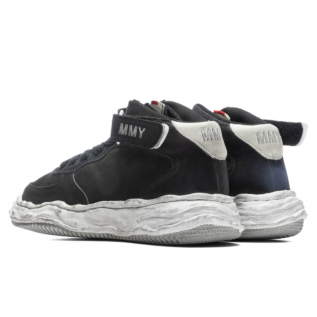 Wayne Brushed Suede High - Black - Image 3