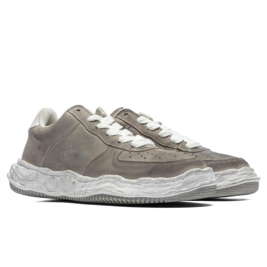 Wayne Brushed Suede Low - White - Image 2