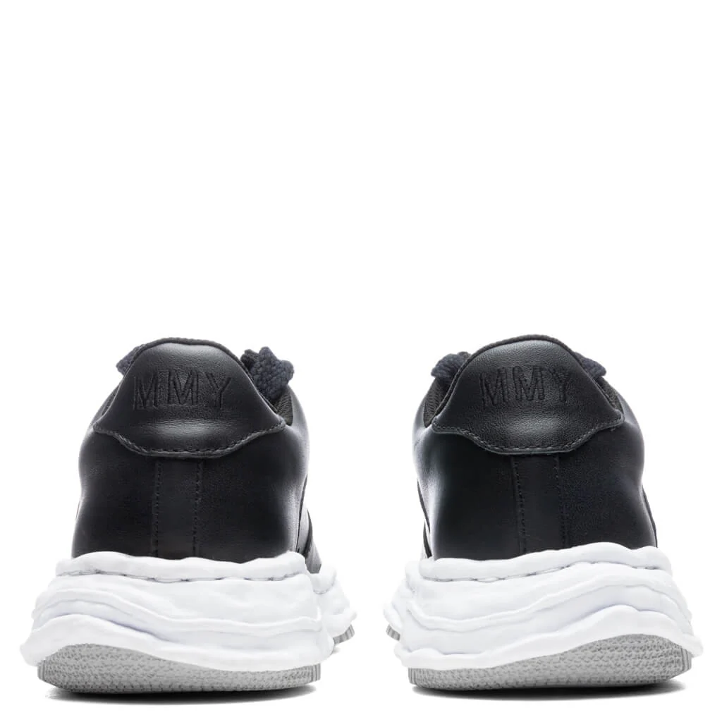 Wayne Low OG Sole Leather Sneaker - Black - Image 4