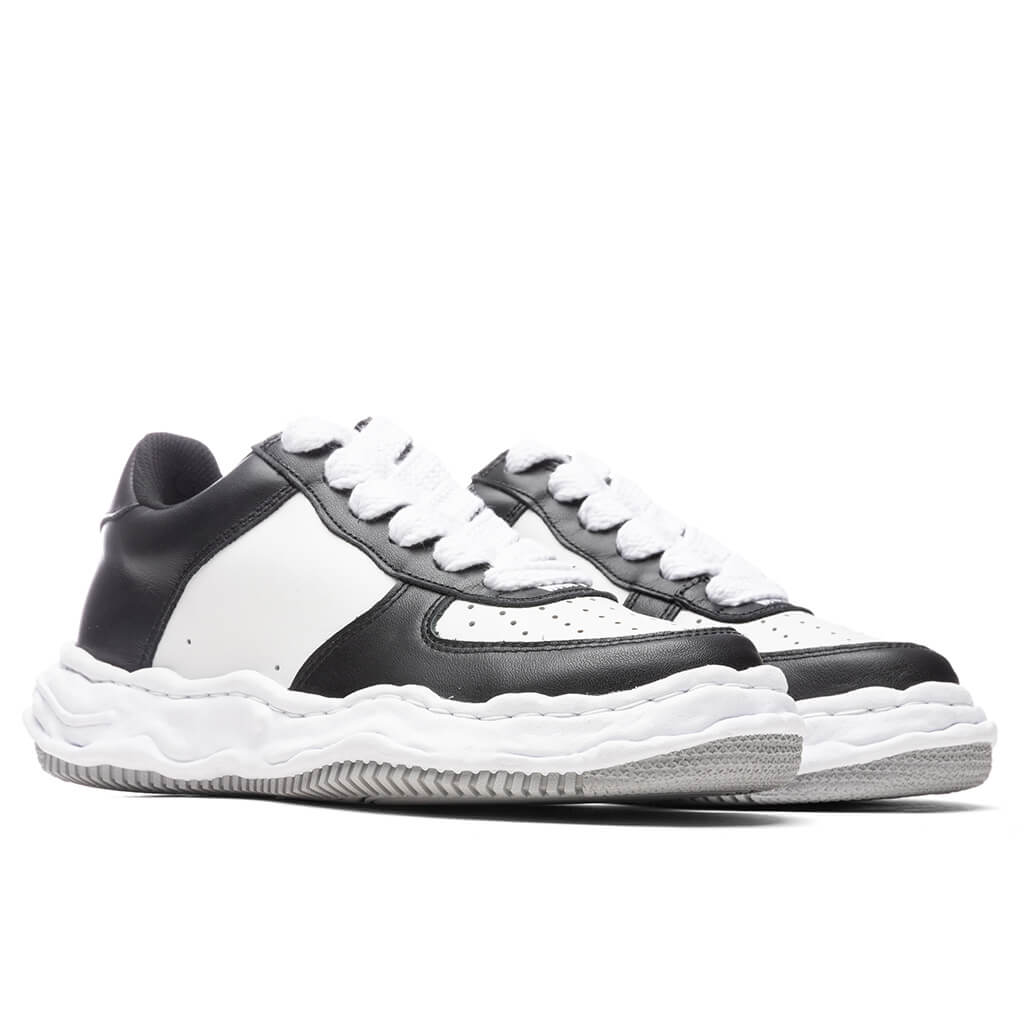 Wayne Low OG Sole Leather Sneaker - Black/White - Image 2