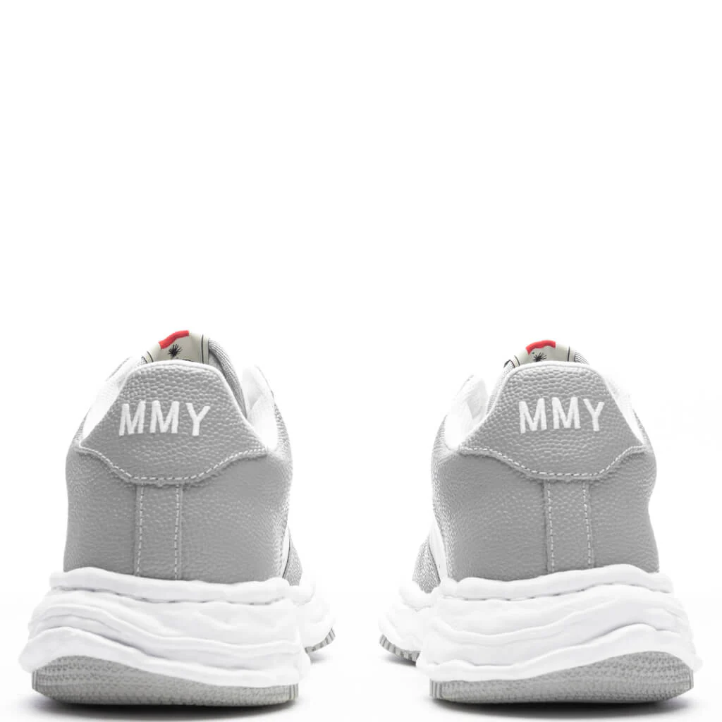 Wayne Low OG Sole Basket Leather - Grey/White - Image 4