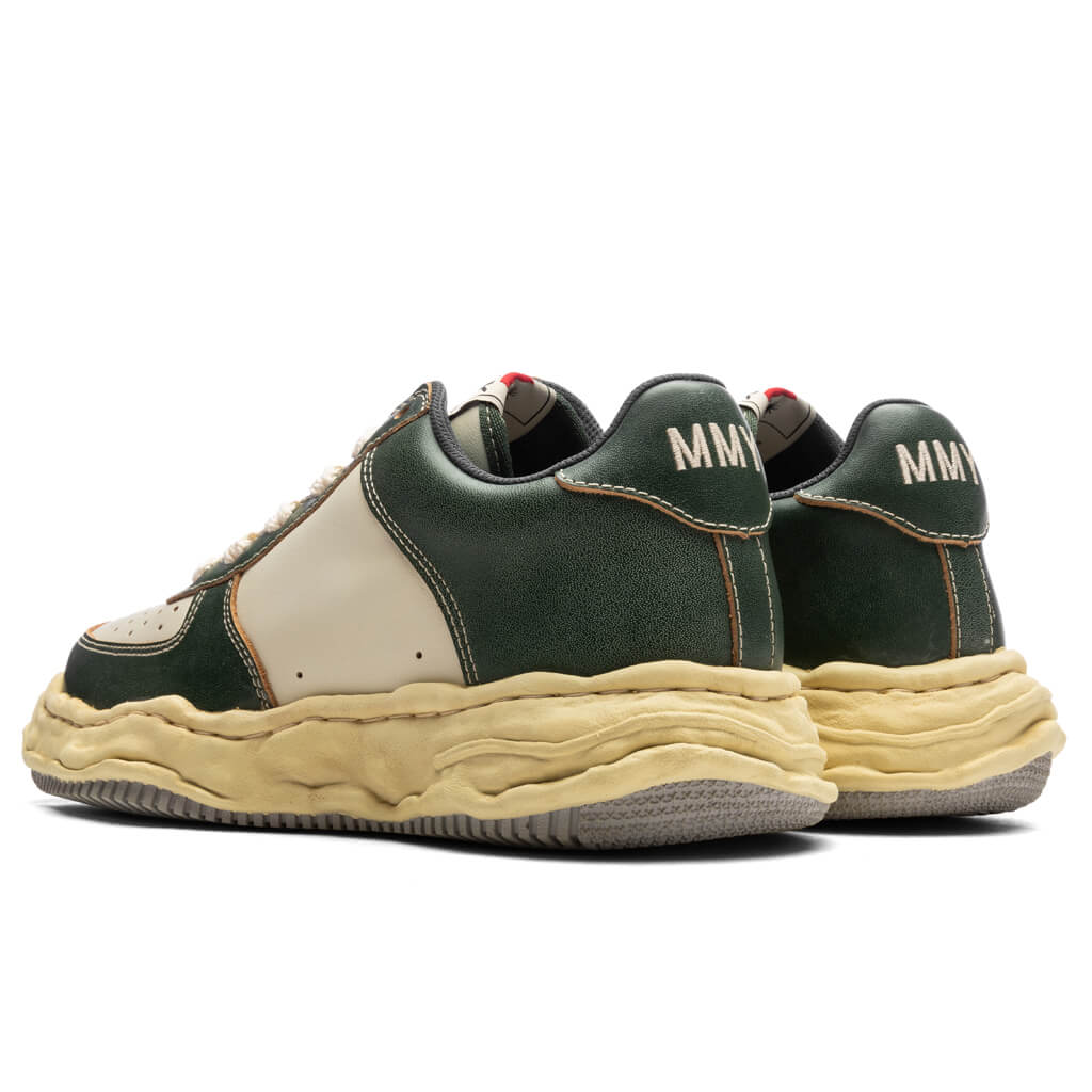 Wayne Low Vintage Leather - Green/White - Image 3