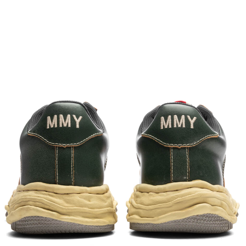Wayne Low Vintage Leather - Green/White - Image 4