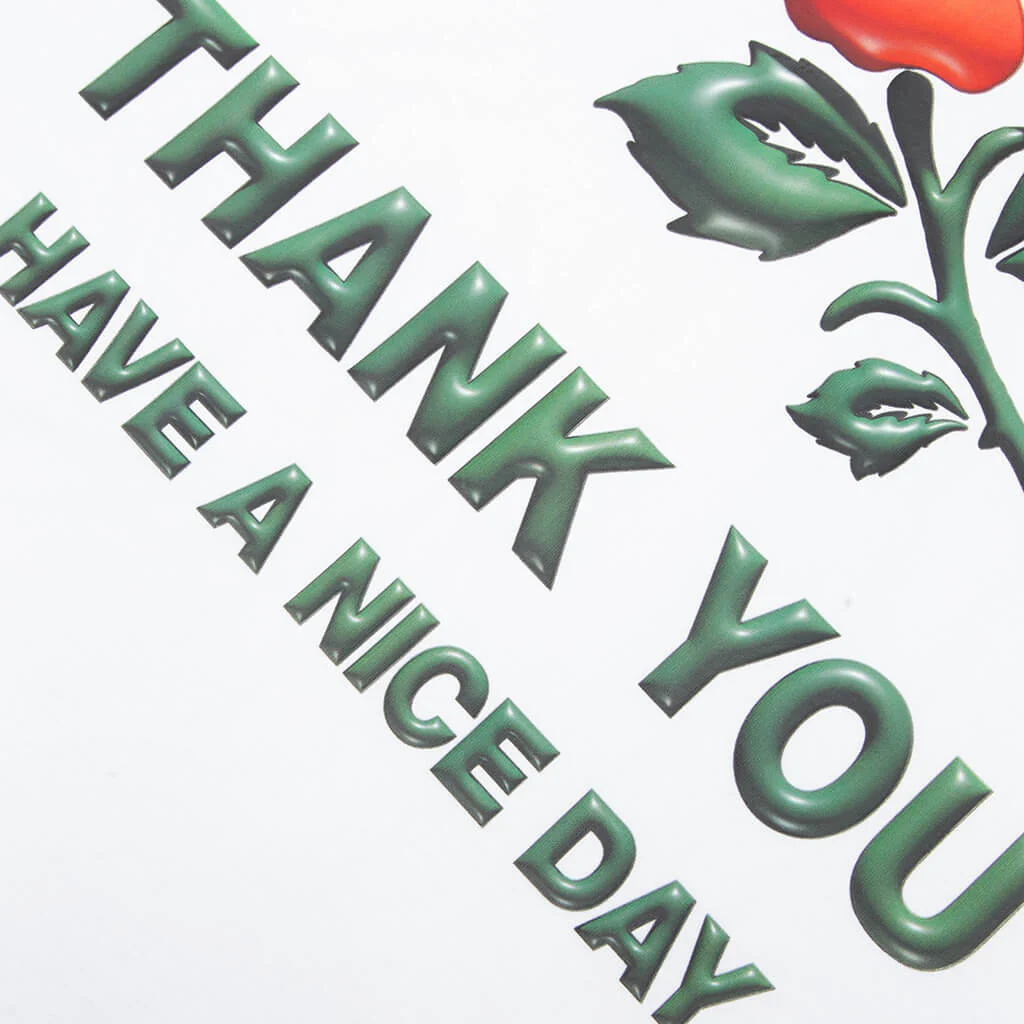 3D Have A Nice Day T-Shirt - White - Image 4