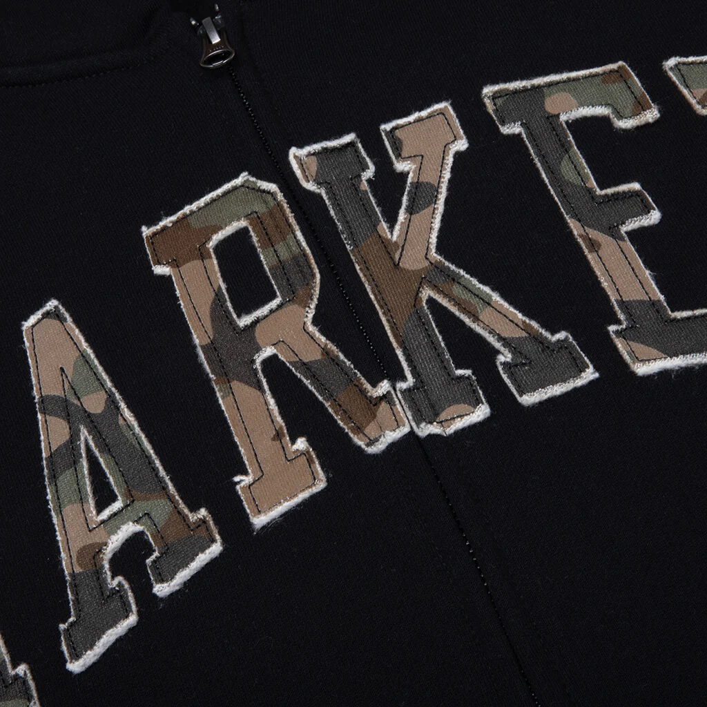 Camo Hoodie - Pirate Black - Image 3