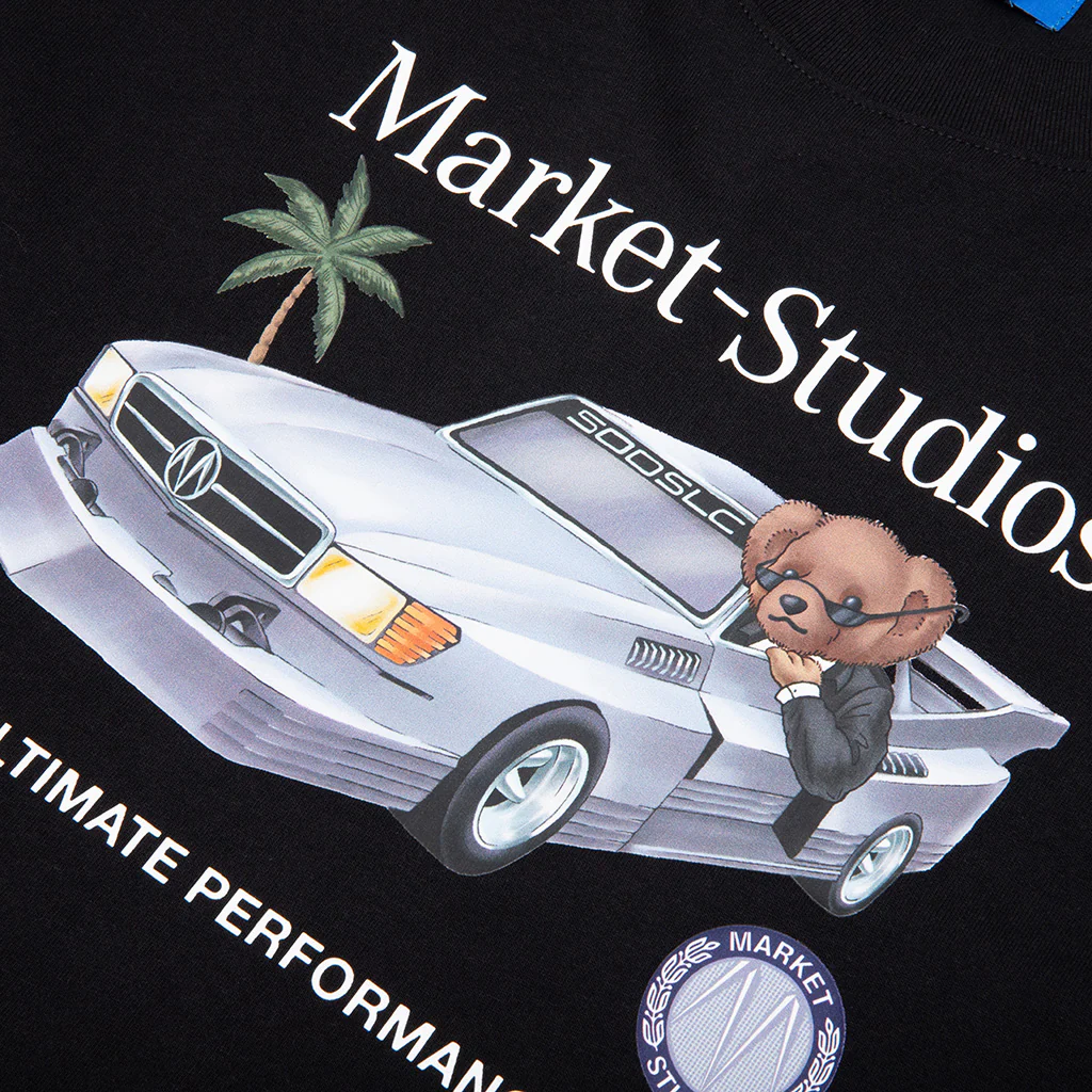 Des Bear T-Shirt - Black - Image 3