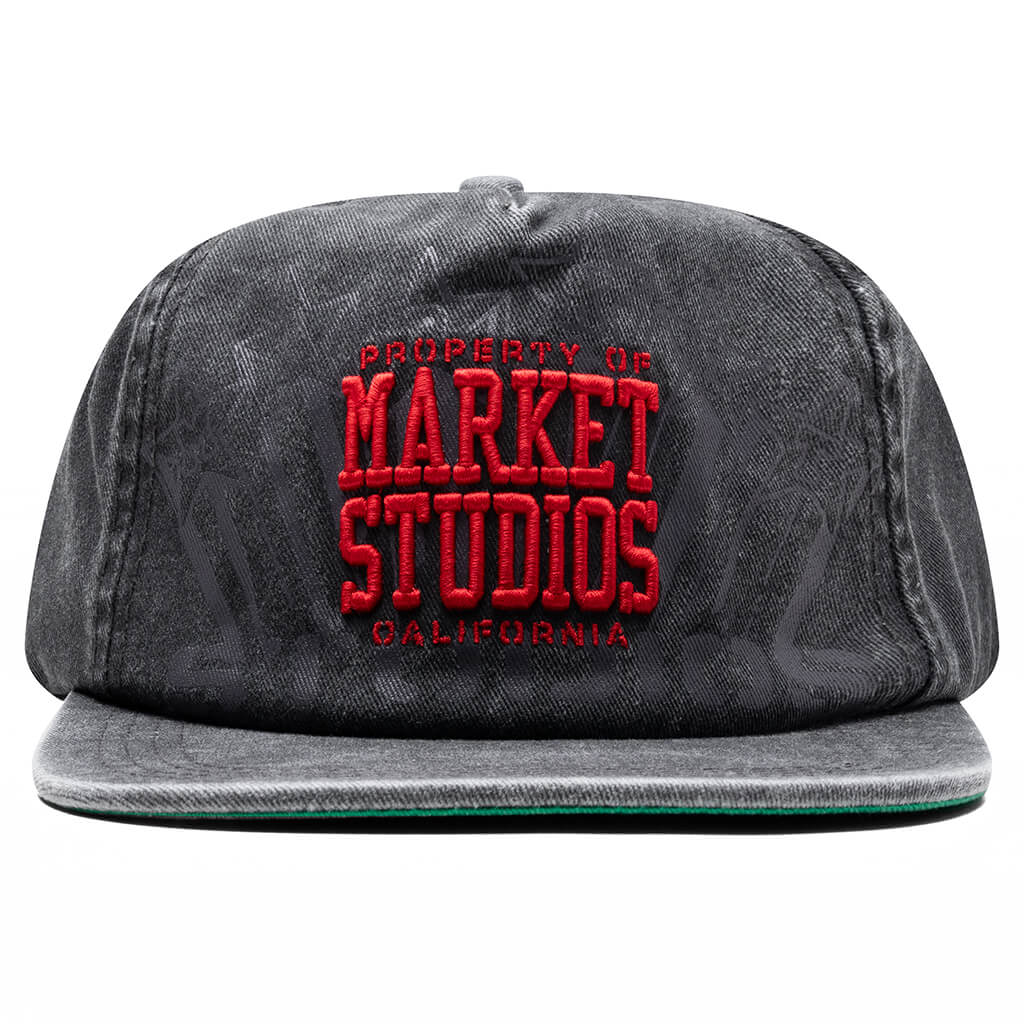 Locally Respected 5-Panel Hat - Black