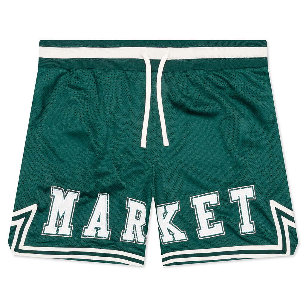Market International Game Shorts - Deep Emerald