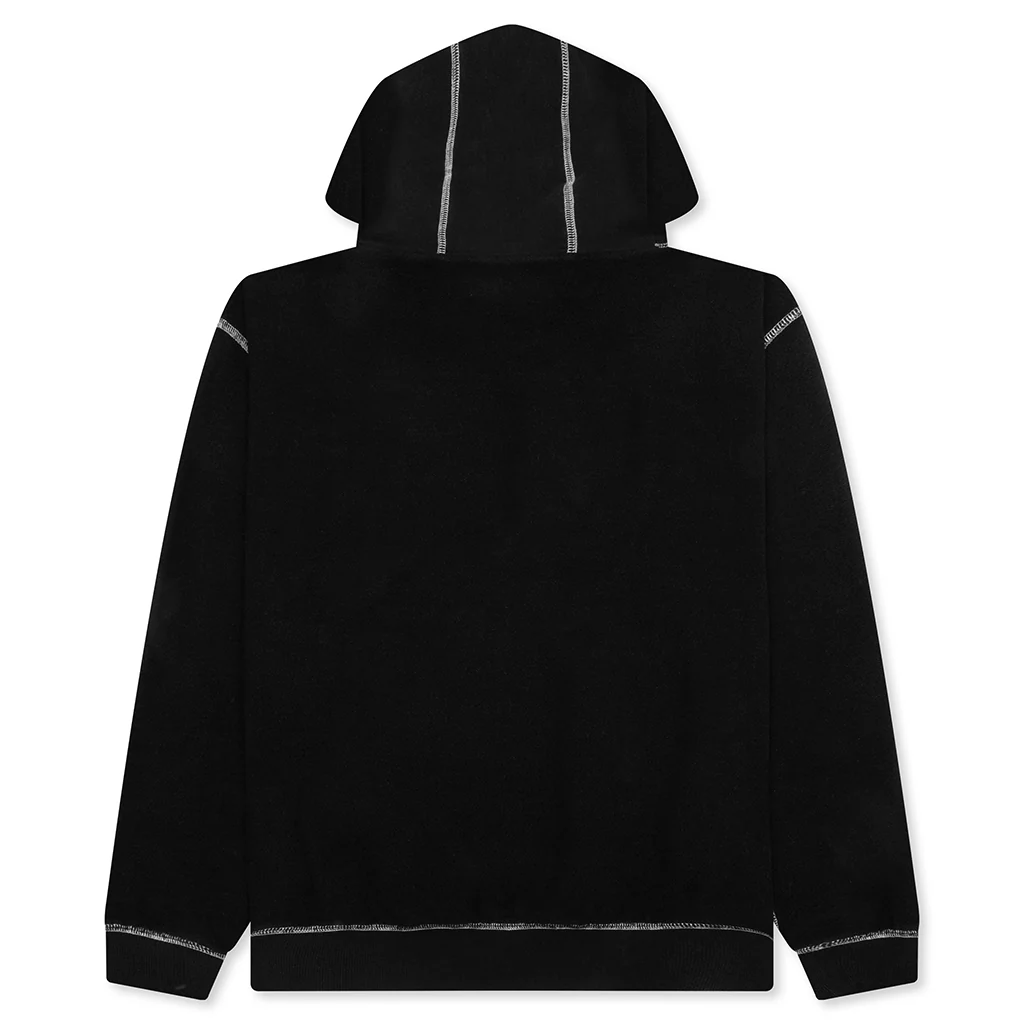 Reverse Arc Hoodie - Washed Black - Image 2