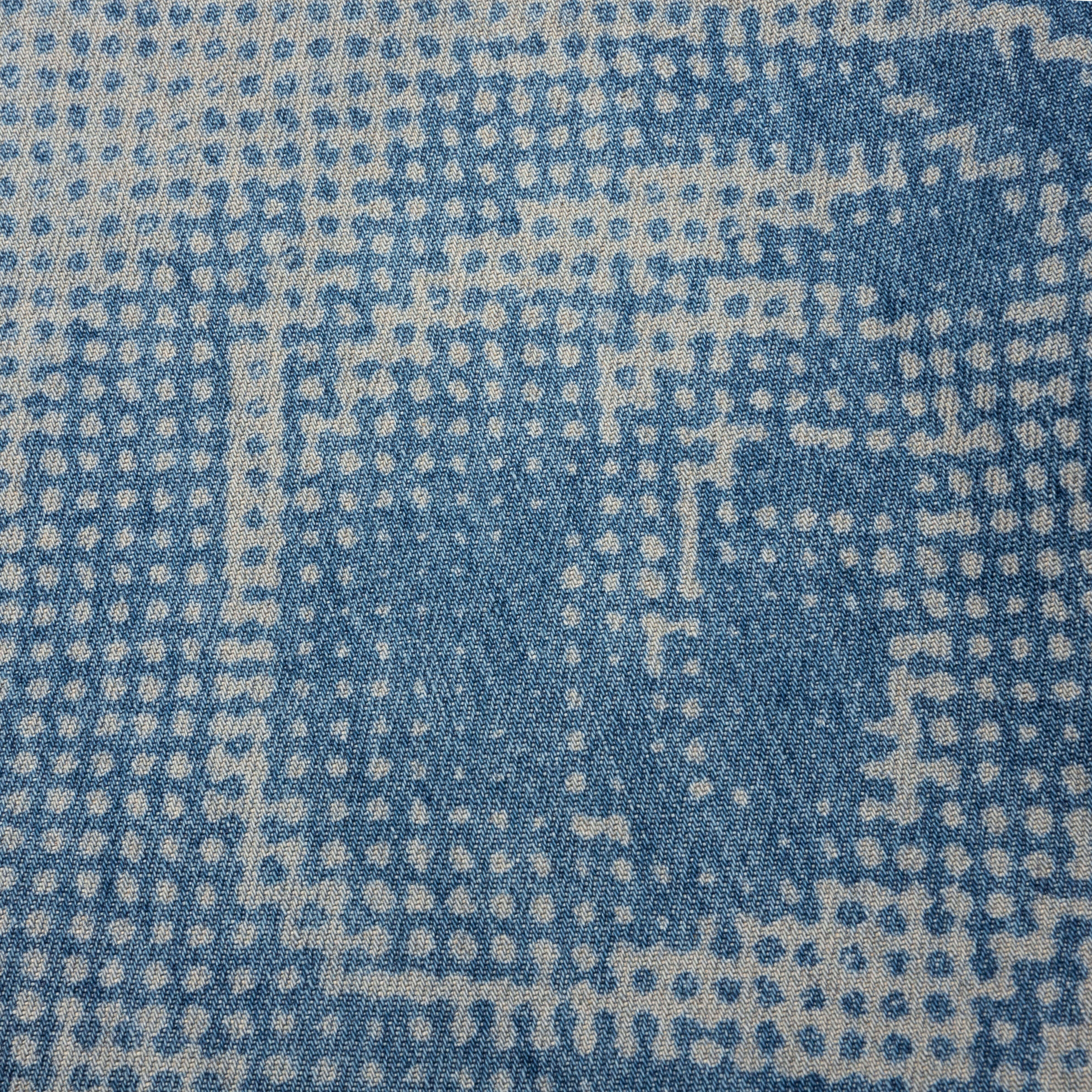 Almost There Allover Print Pants - Blue - Image 3