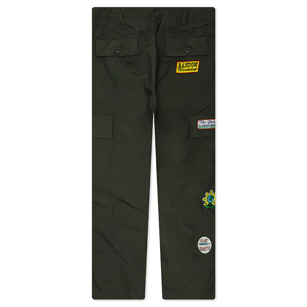 RW Patch Cargo Pant - Green - Image 2