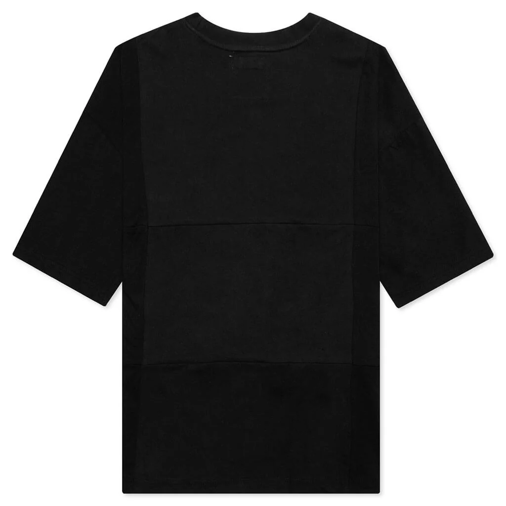 RW Reworked Grid T-Shirt - Overdyed Black - Image 2