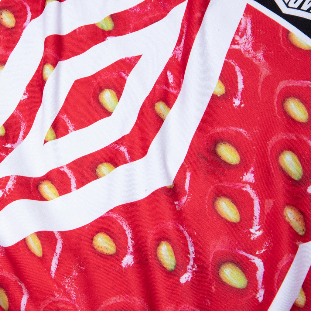 Umbro x Market Reversible Shorts - Black/Vermillion - Image 4