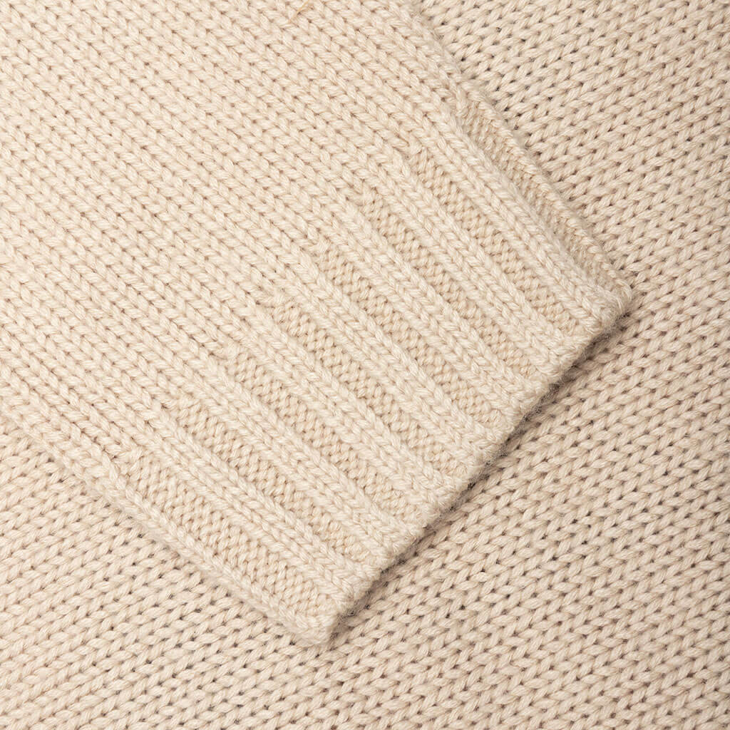 Workshop Bear Knit Sweater - Cream - Image 4