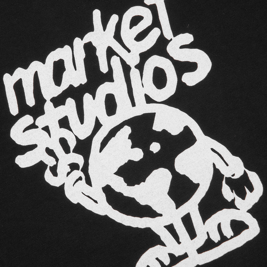 World Peace T-Shirt - Washed Black - Image 3