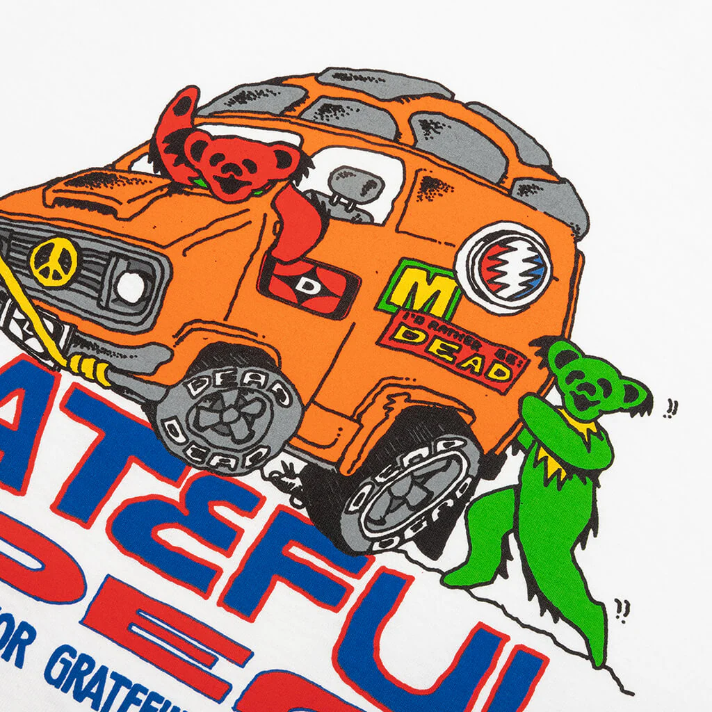 Market x Grateful Dead Tow Pulls L/S T-Shirt - White - Image 3