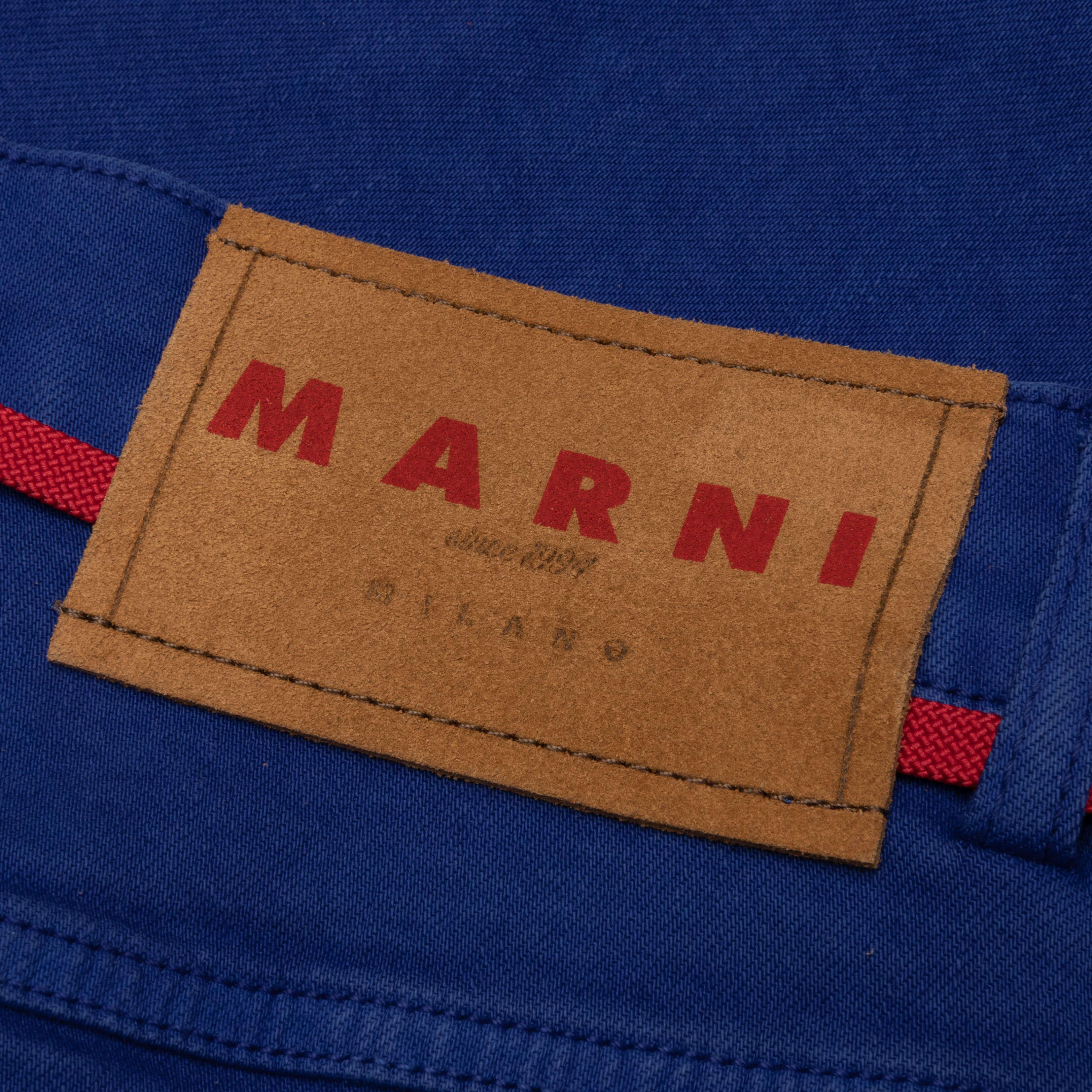 Blue Flared 5 Pocket Trousers - Bluette - Image 5