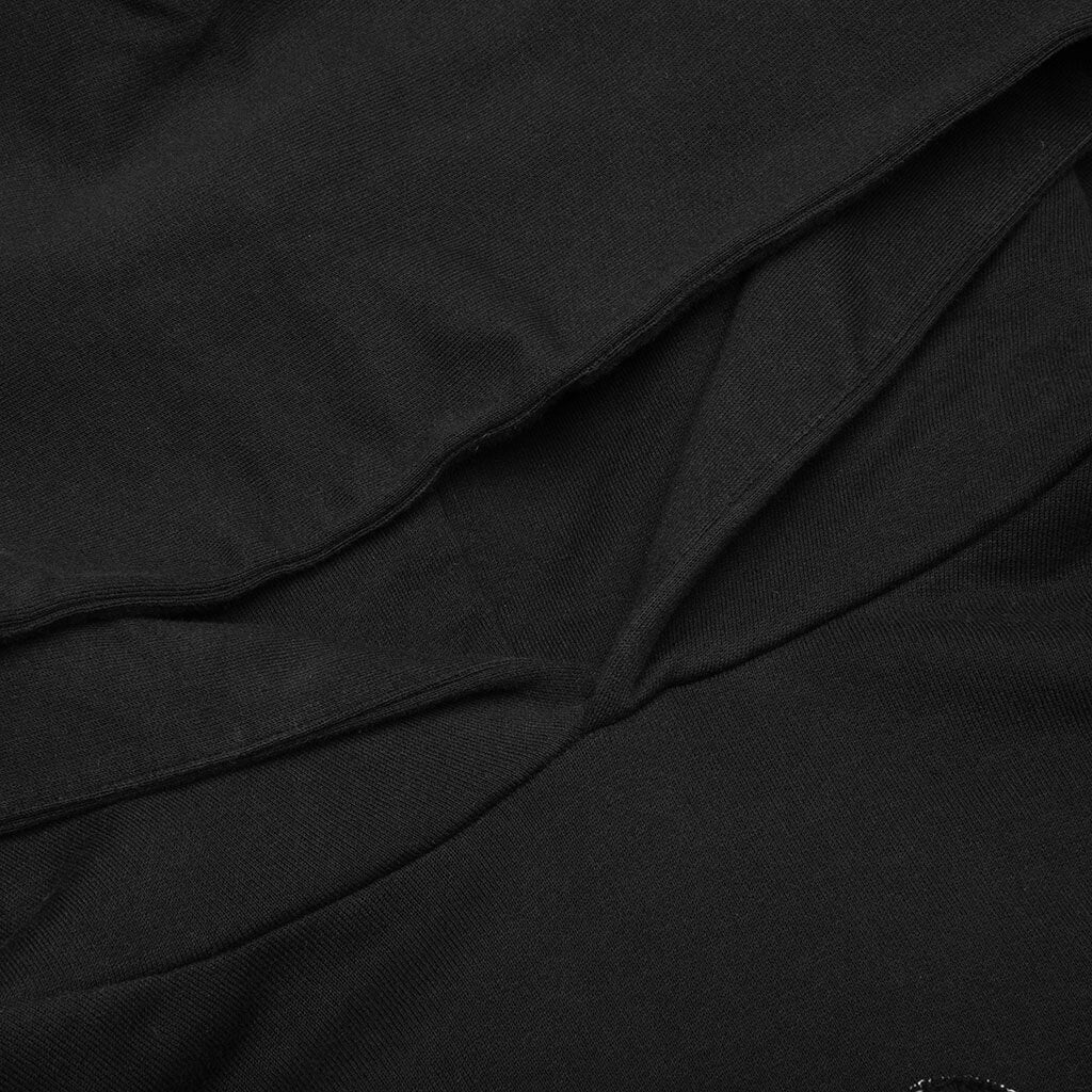 Cut & Sew Logo Sweatshirt - Black - Image 5