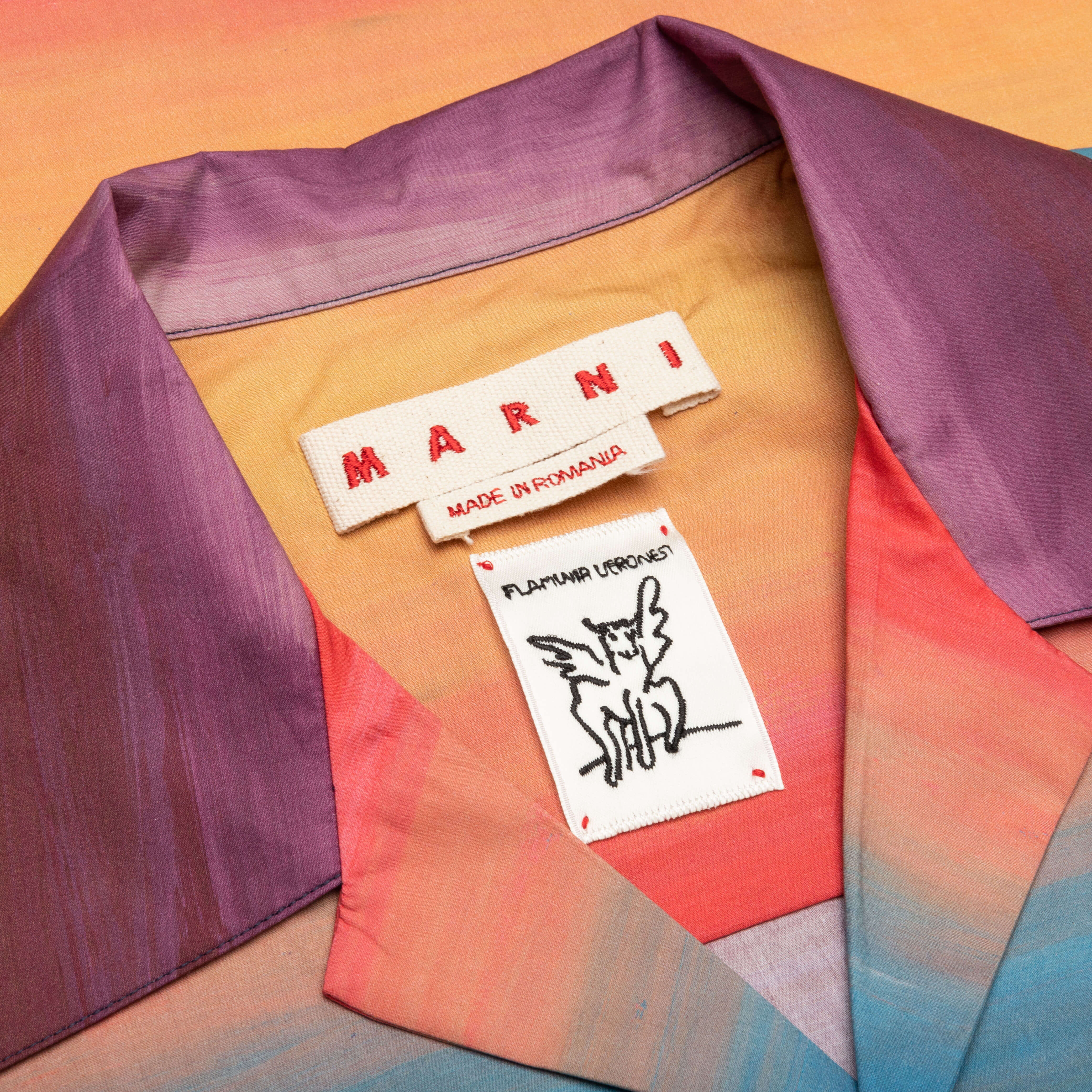 Poplin Bowling Shirt - Multi - Image 3
