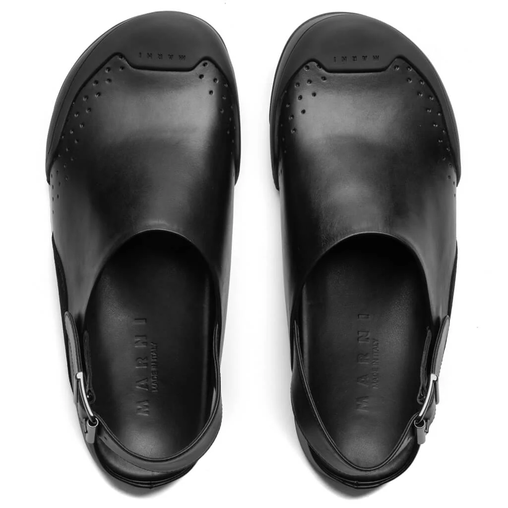 Sabot Sandals - Black - Image 4