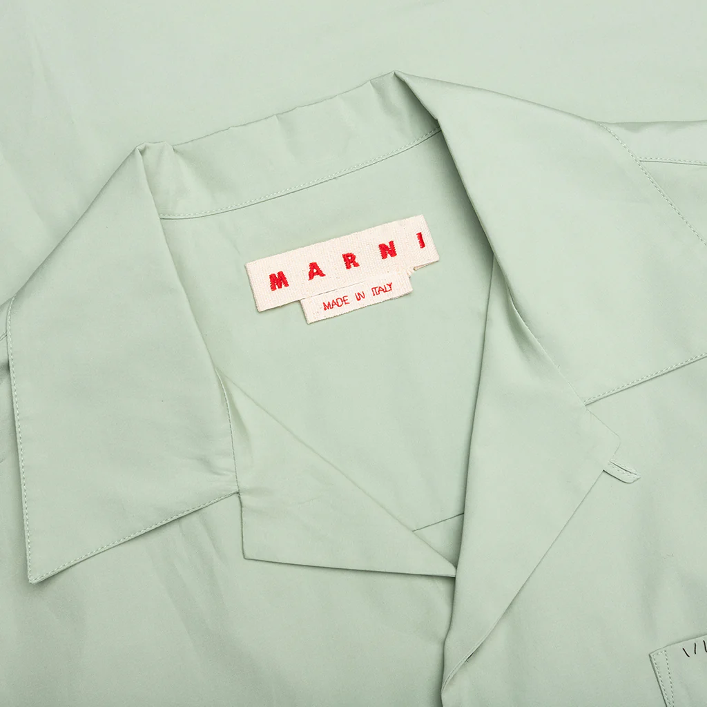Organic Cotton Poplin Shirt - Linden - Image 3