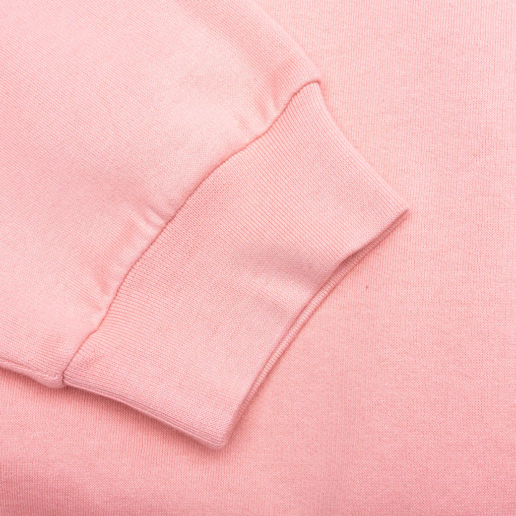 Faux-Fur Hood Sweatshirt UTC269 - Antique Rose - Image 4