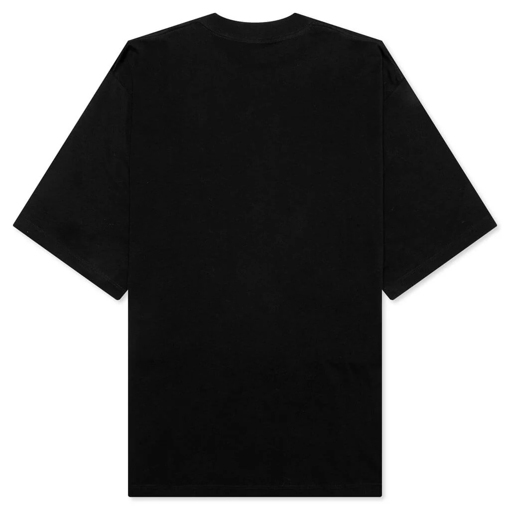 Circular Logo T-Shirt - Black - Image 2