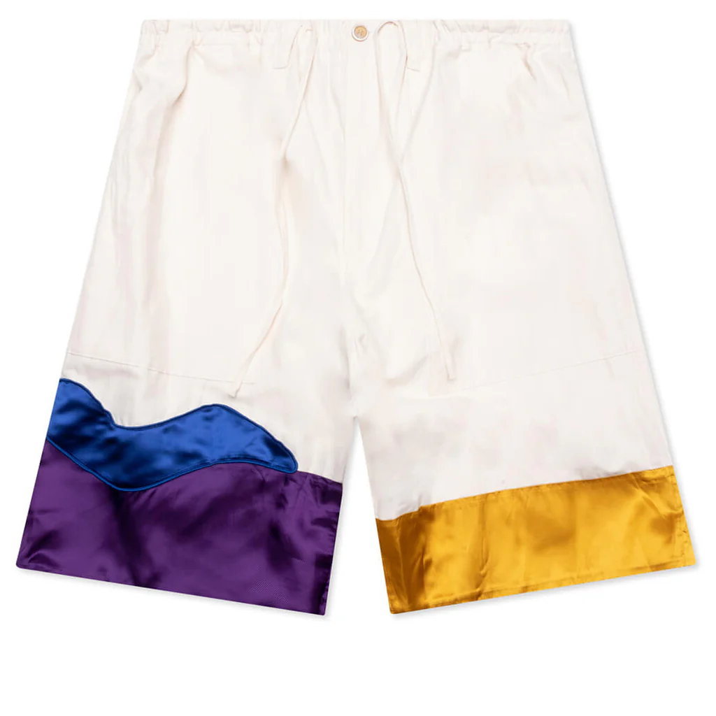 Marni x No Vacancy Inn Gabardine Shorts - Limestone