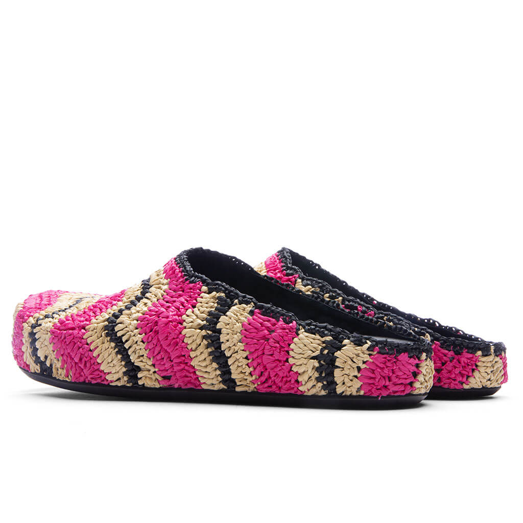 Marni x No Vacancy Inn Sabot - Fuchsia/Natural - Image 3