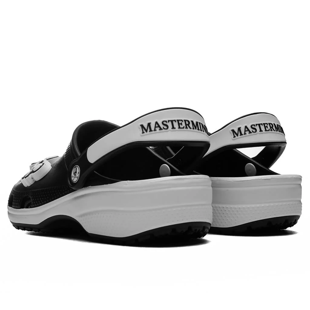 Mastermind Japan x Crocs Classic Clog - Black/White - Image 3