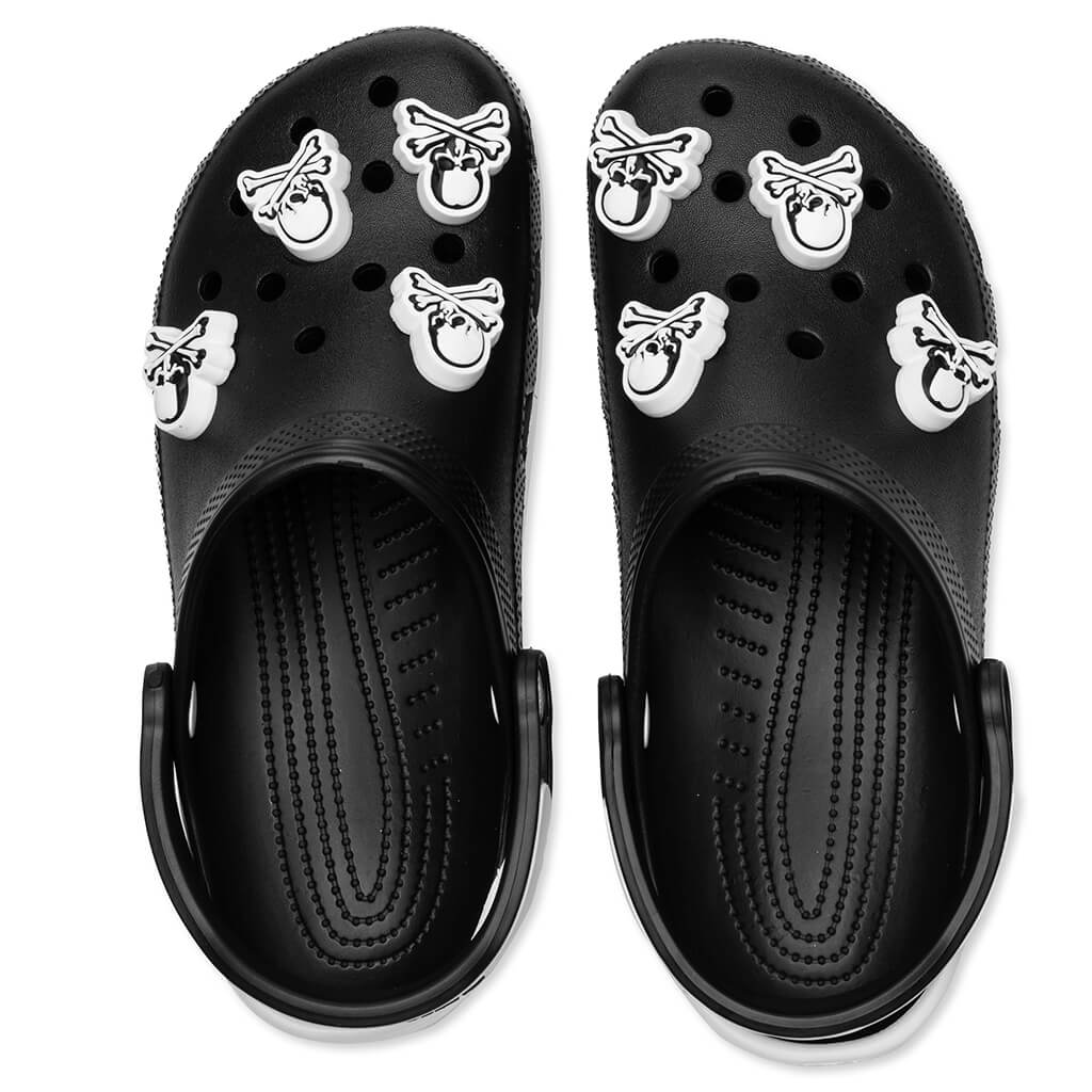 Mastermind Japan x Crocs Classic Clog - Black/White - Image 5