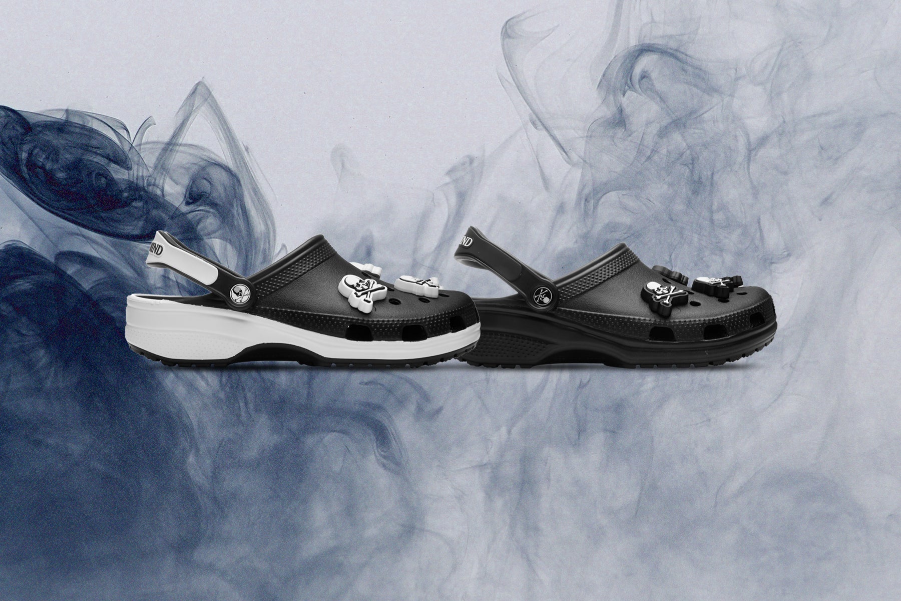 Mastermind Japan x Crocs Classic Clog - Black/White - Image 7