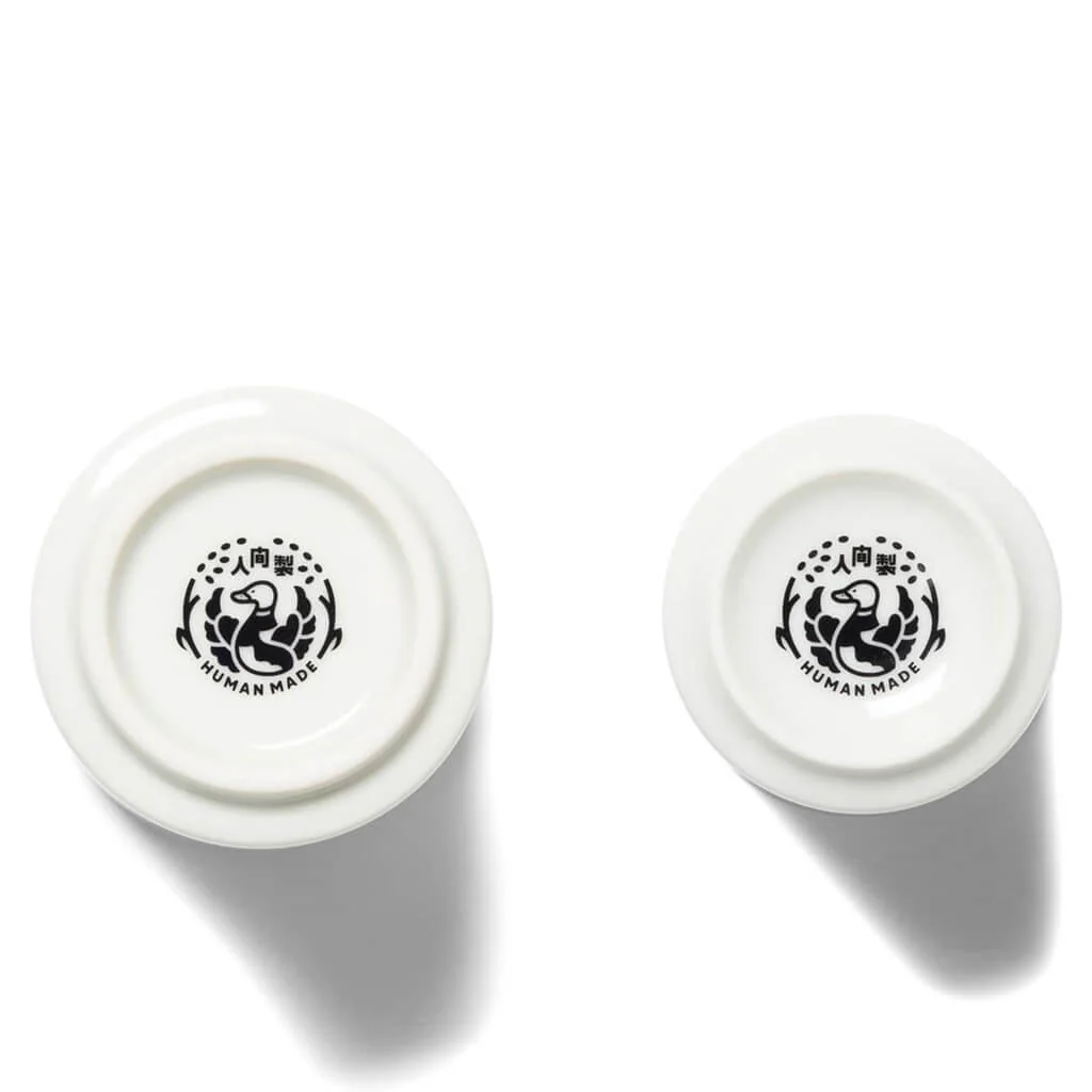 Matching Tea Cups Set (2P) - White - Image 2