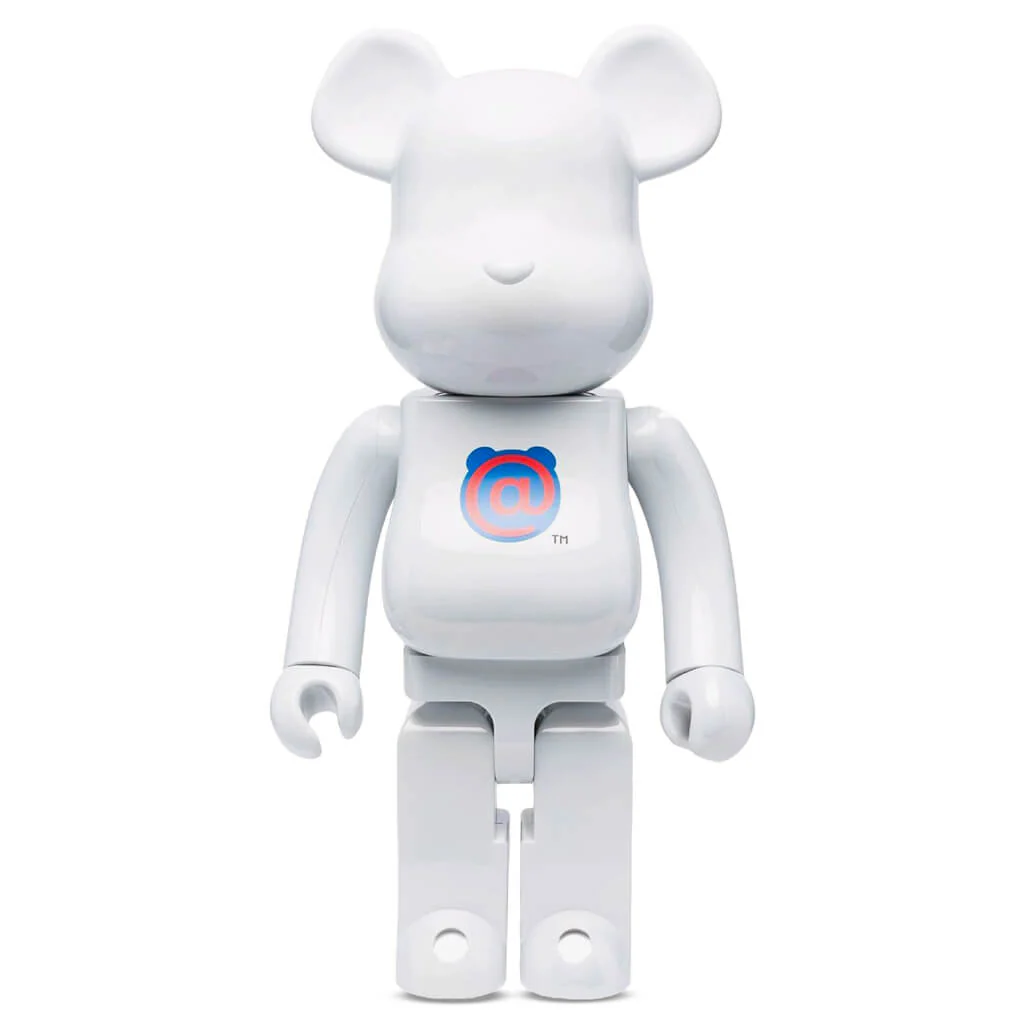1st Model White Chrome 1000% BE@RBRICK