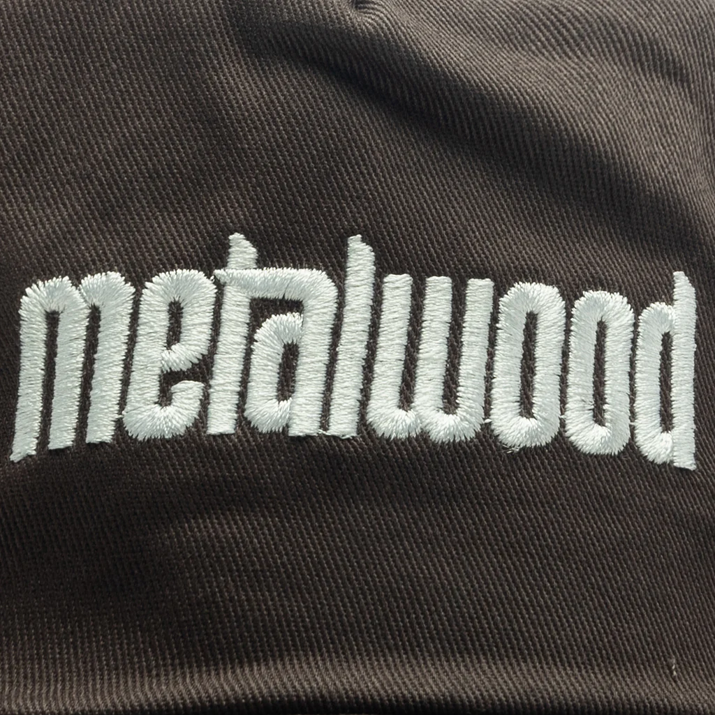 Metal Logo 5-Panel Hat - Brown - Image 2