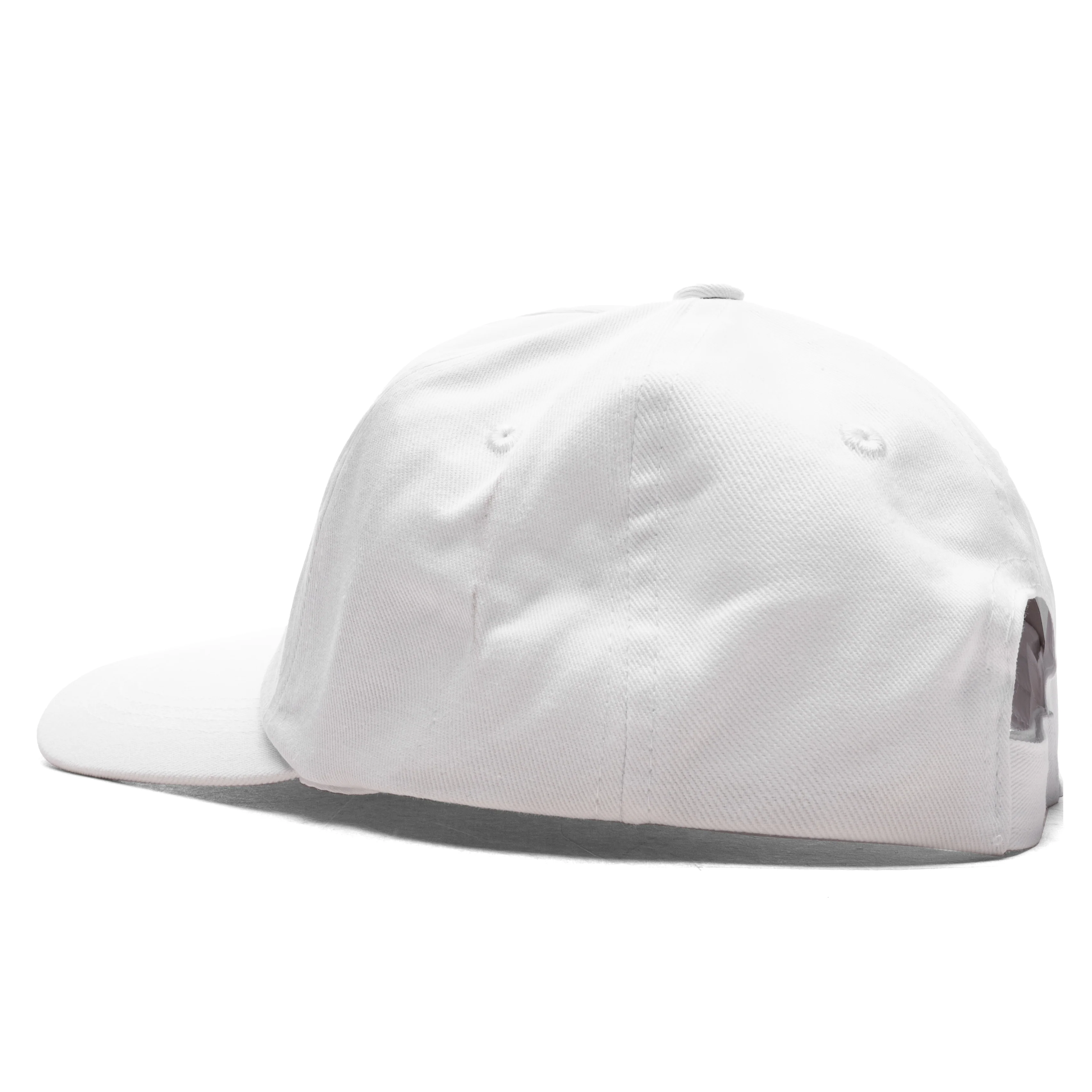Metal Logo 5-Panel Hat - White - Image 4