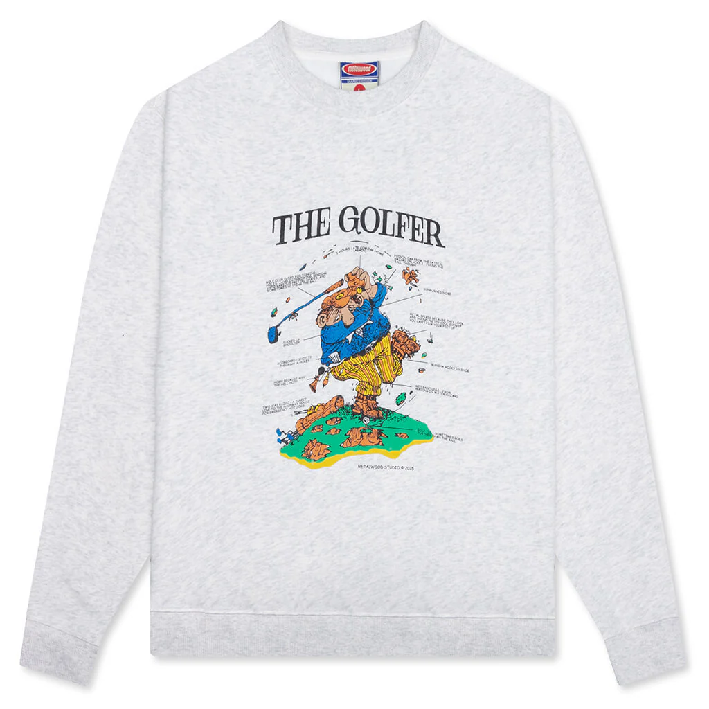 Excuses Crewneck Sweatshirt - Heather Grey