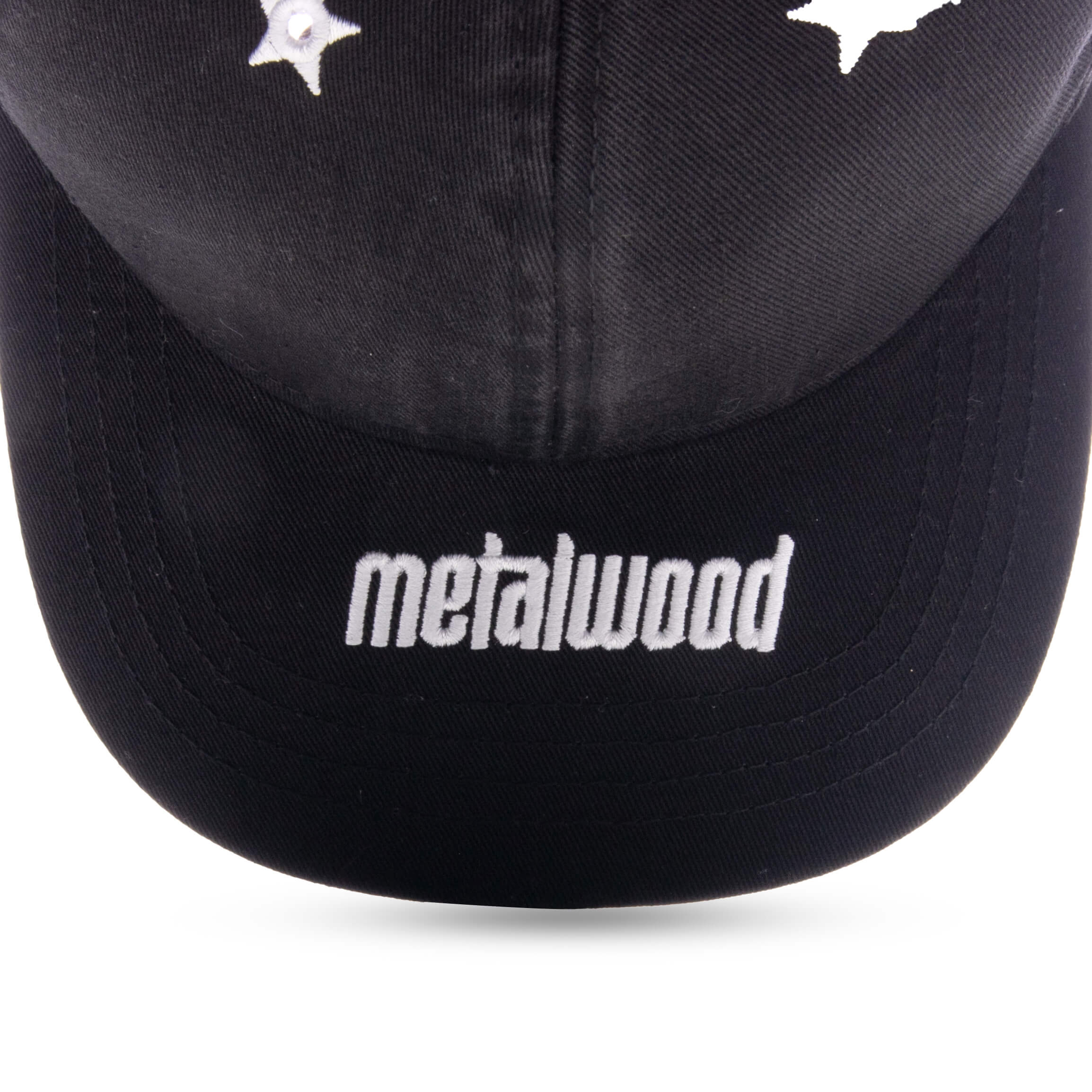 Starshot 6-Panel Strapback Hat - Black - Image 2