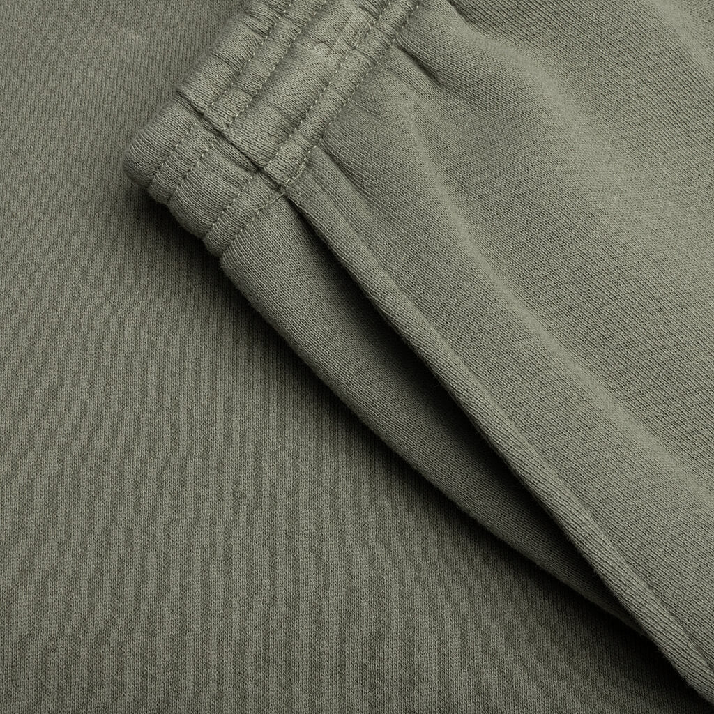 Wordmark Sweatshorts - Olive - Image 4