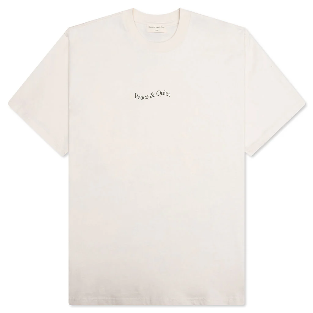 Wordmark T-Shirt - Bone