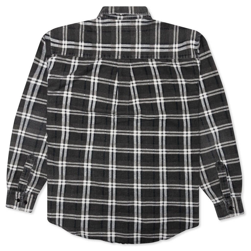 Flannel Shirt Ribbon Shirt - Assorted - Image 2