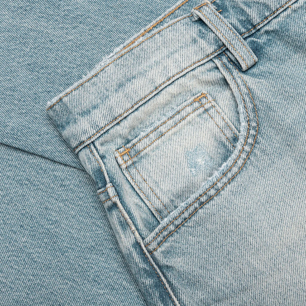 Bandaid Baggy Jeans - Light Washed - Image 3