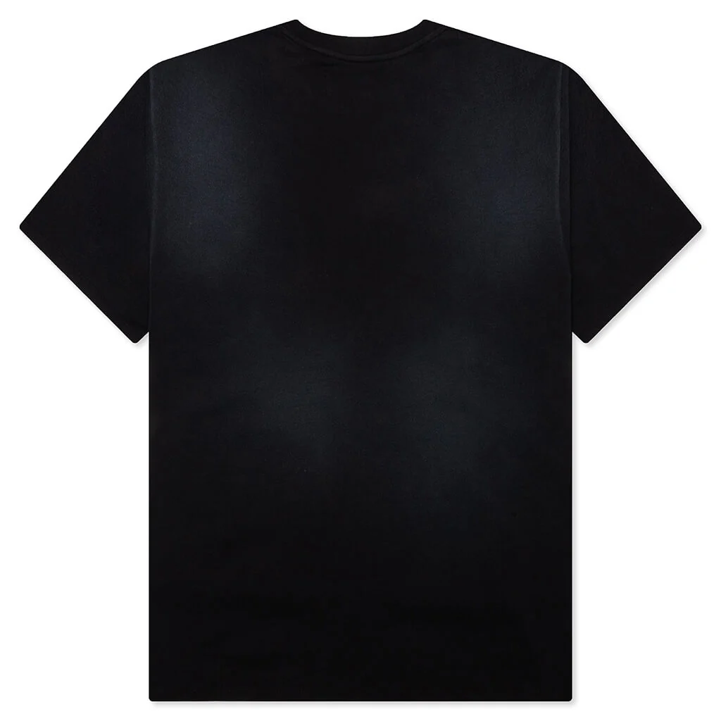 Billion Star T-Shirt - Worn Black - Image 2