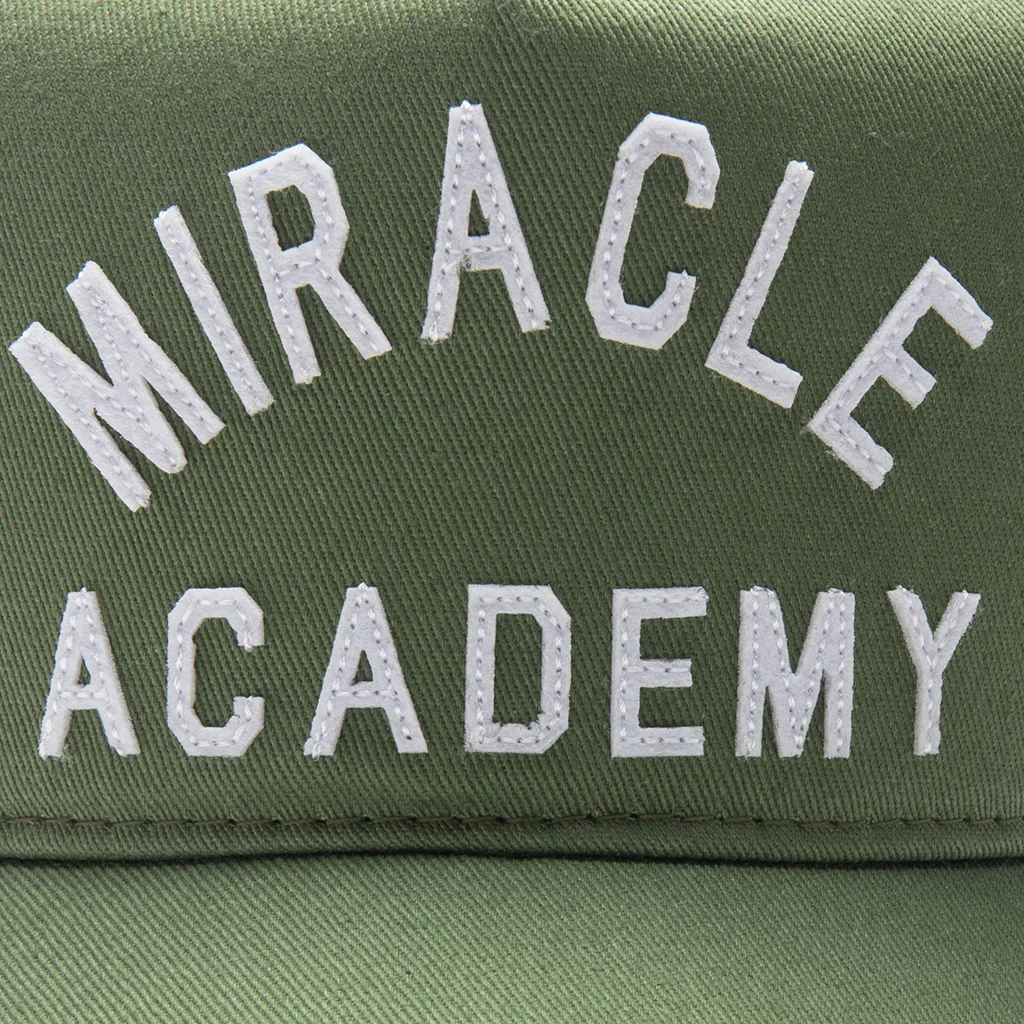Miracle Academy Trucker Hat - Forest Green - Image 2