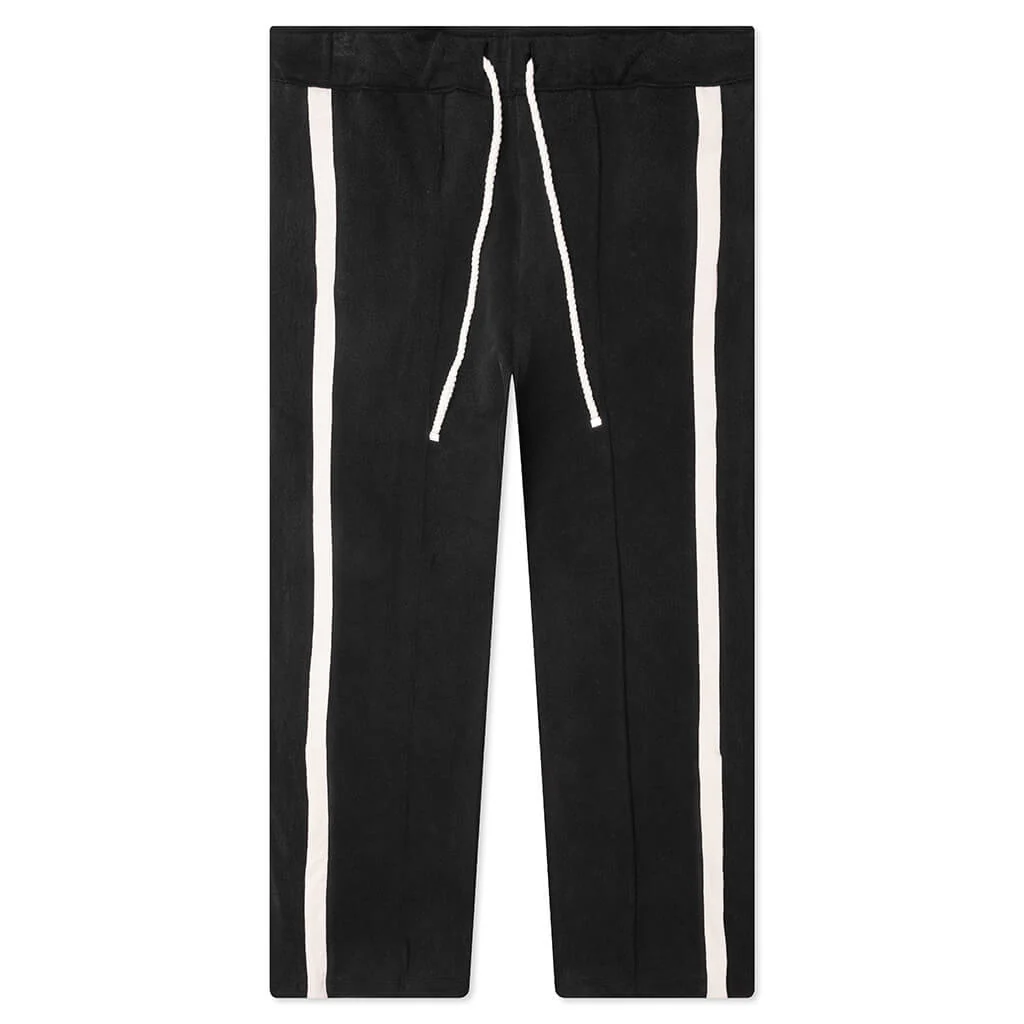 P.E. Heavy Cotton Track Pants - Worn Black
