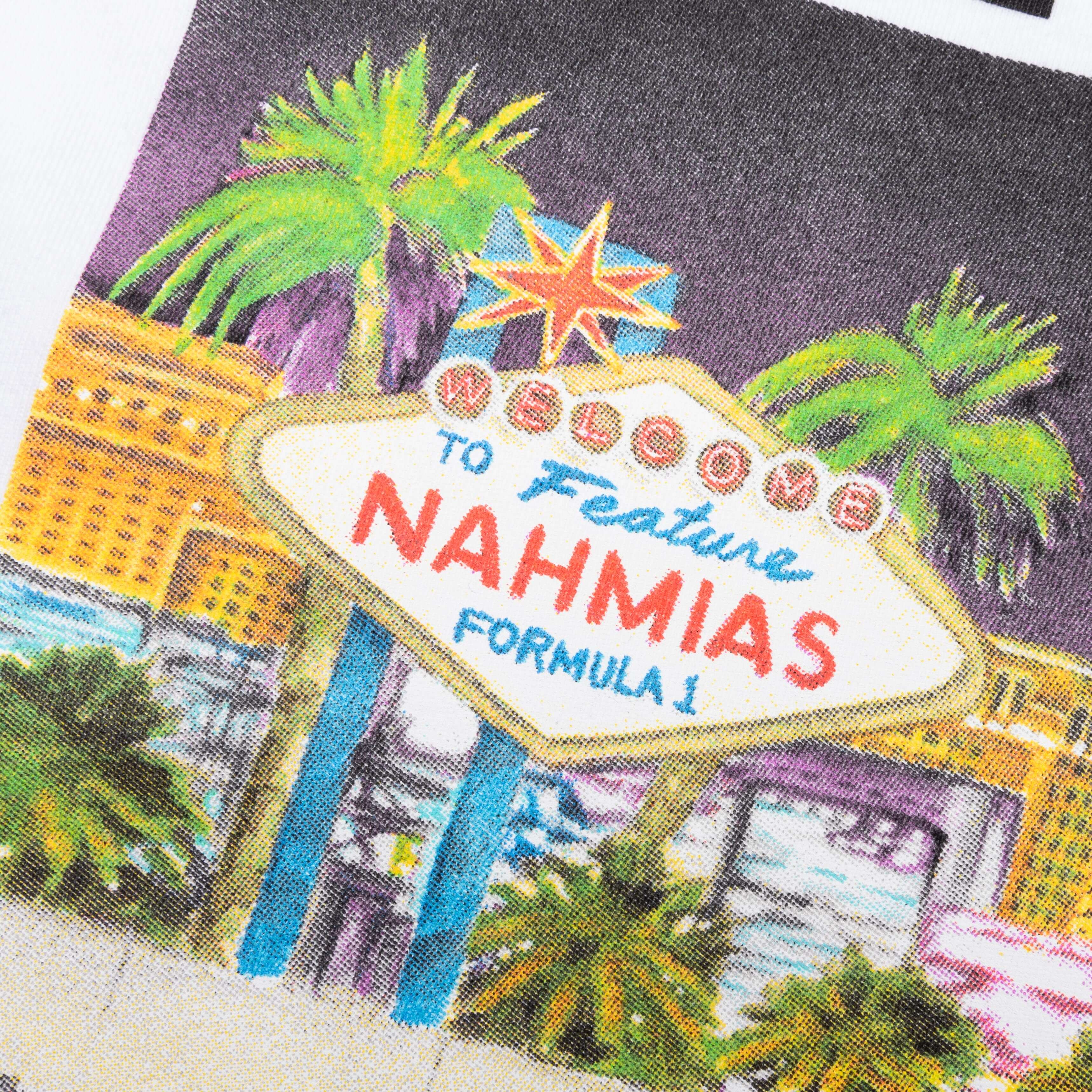 Feature x Nahmias Street Circuit Tee - White - Image 4