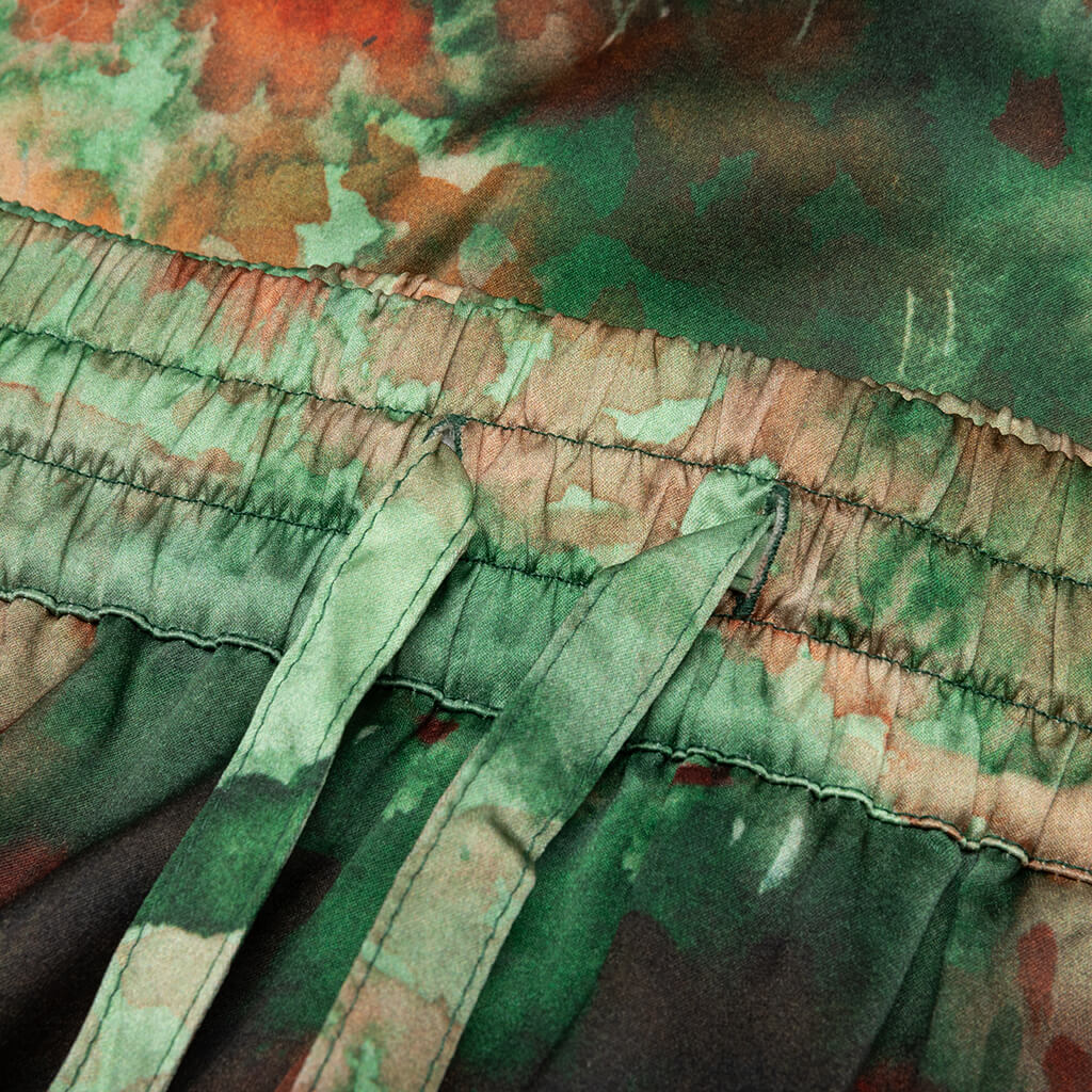 Summerland Sunset Silk Shorts - Landscape Poppies - Image 3