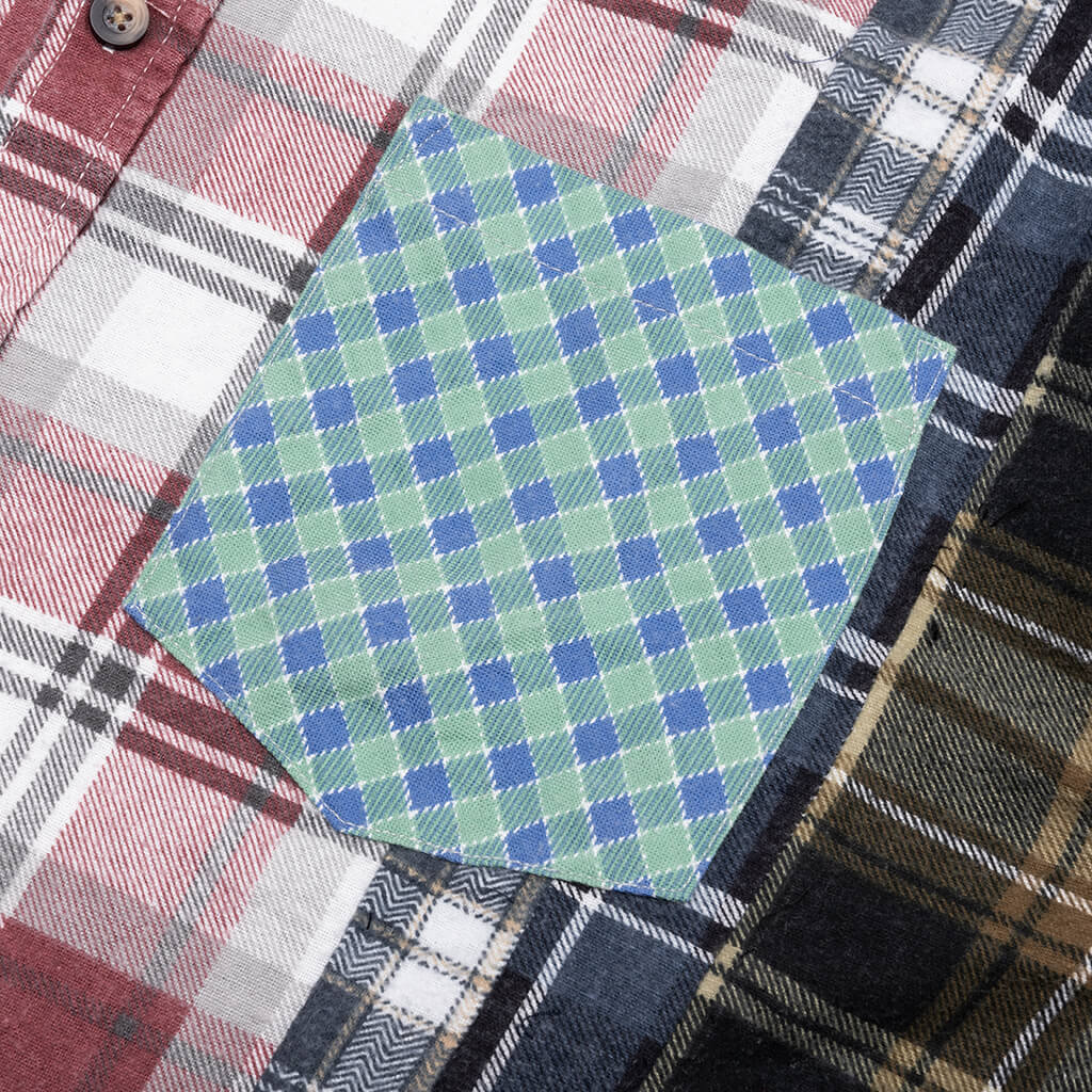 7 Cuts Flannel Shirt - Assorted - Image 4