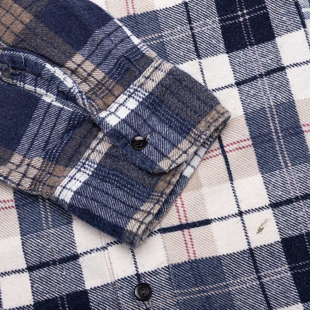 7 Cuts Wide Flannel Shirt - Assorted - Image 5